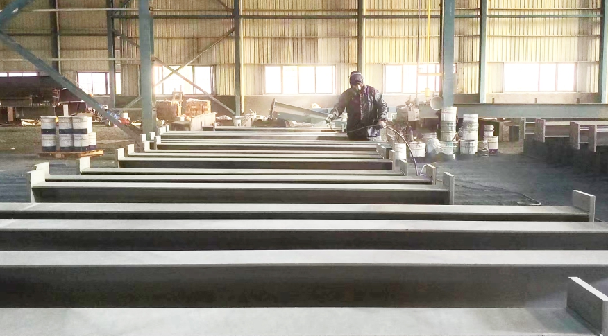 钢构件喷涂防腐设备